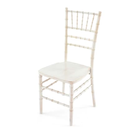 Atlas Commercial Products Wood Chiavari Chair, White Wash WCC4WHW